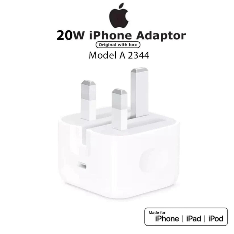 Apple iPhone 20w Adapter USB-C Fast Charger For Apple iPhone/iPad